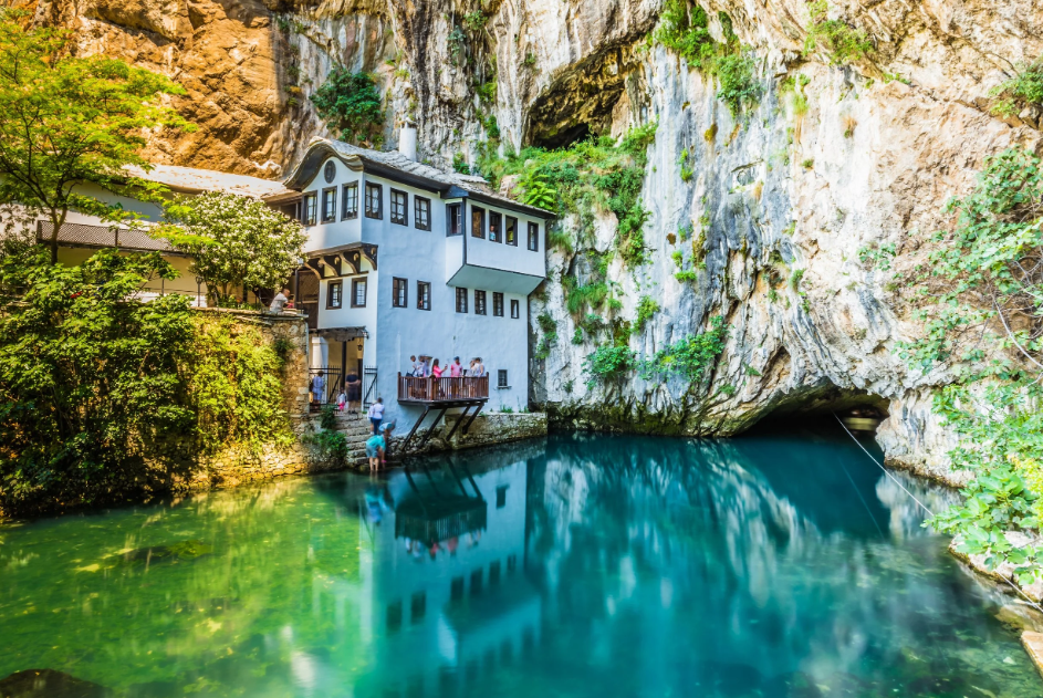 Blagaj Tekija (Dervish House), Blagaj, Herzegovina-Neretva, Bosnia and Herzegovina